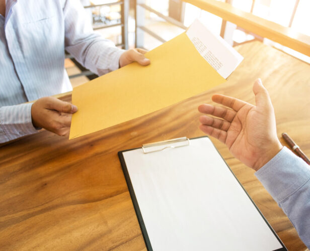 lawyer consultant and client discussing about tax fee / auctions